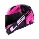 Capacete LS2 FF358 Ultra Black Pink