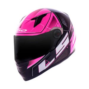 Capacete LS2 FF358 Ultra Black Pink