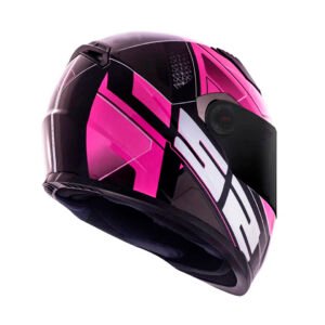 Capacete LS2 FF358 Ultra Black Pink