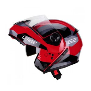 Capacete Peels Urban 2 Sync 2 Vermelho Cinza