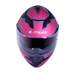 Capacete LS2 FF320 Stream Level Matte Turquoise