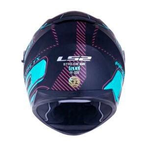 Capacete LS2 FF320 Stream Level Matte Turquoise