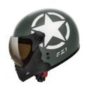 Capacete Peels F21 Us Army Verde Militar Branco