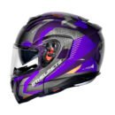 Capacete MT SV Atom Hybrid Pink Purple