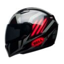 Capacete Bell Qualifier Gloss Black Red Titanium
