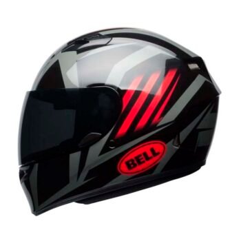 Capacete Bell Qualifier Gloss Black Red Titanium