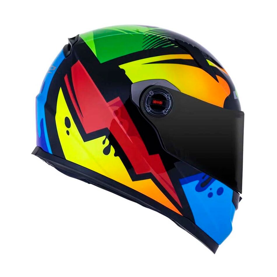 Capacete LS2 FF358 Mastepiece Hv Yellow