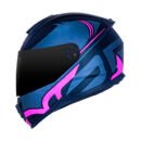 Capacete Norisk FF802 Razor Squalo Matte Black Pink