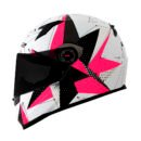 Capacete LS2 FF358 Brilliant White Pink