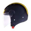 Capacete LS2 OF562 Airflow Metropolis Matte Black Hv Yellow