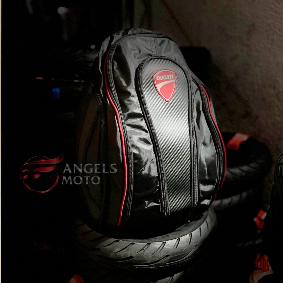 Mochila Feneco 16 Nylon Carbon Ducati Preta G