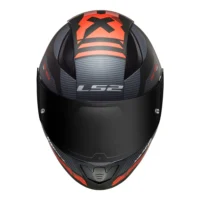 Capacete Ls2 FF353 Rapid Xtreet Matte Black Red-5