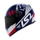 Capacete LS2 FF358 Podium Blue White Red