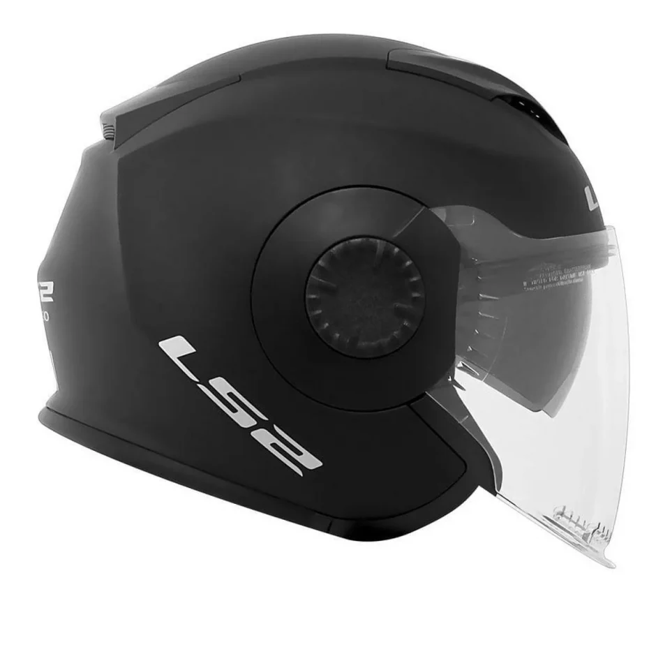 Capacete LS2 Verso OF570 Monocolor Matte Black