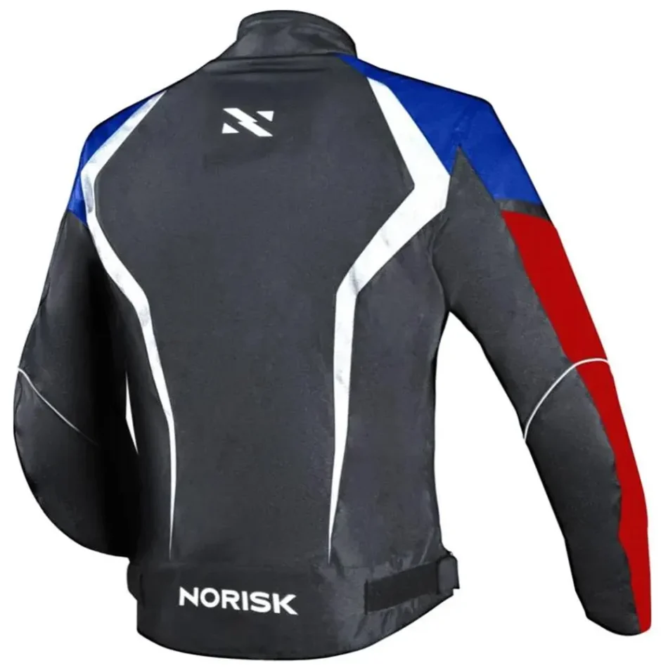Jaqueta Norisk Nr 01 Black Blue Red White Masculina