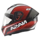 Capacete Nasa NS701 Evolution Vermelho Preto