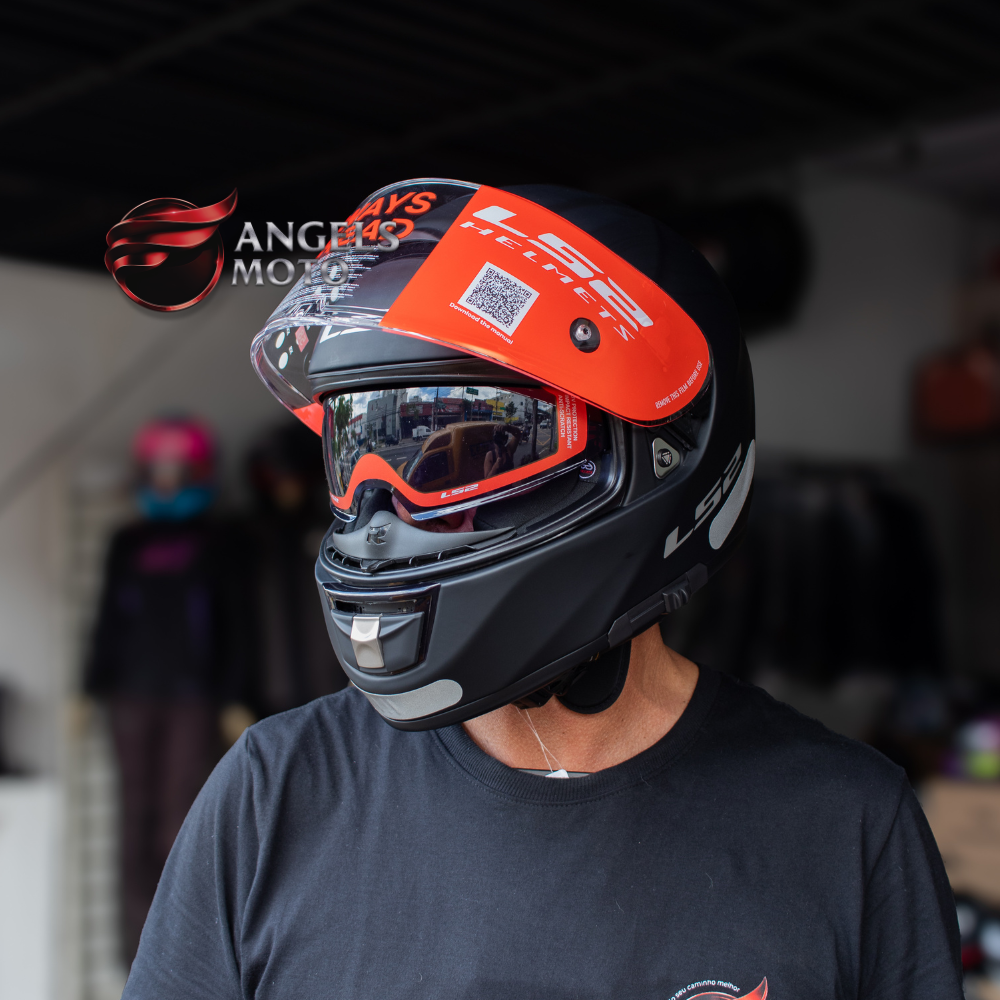 Capacete LS2 FF397 Vector Matte Black Capacete LS2 FF397 Vector Matte Black