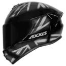 Capacete Axxis Draken Uk Gloss Black Grey