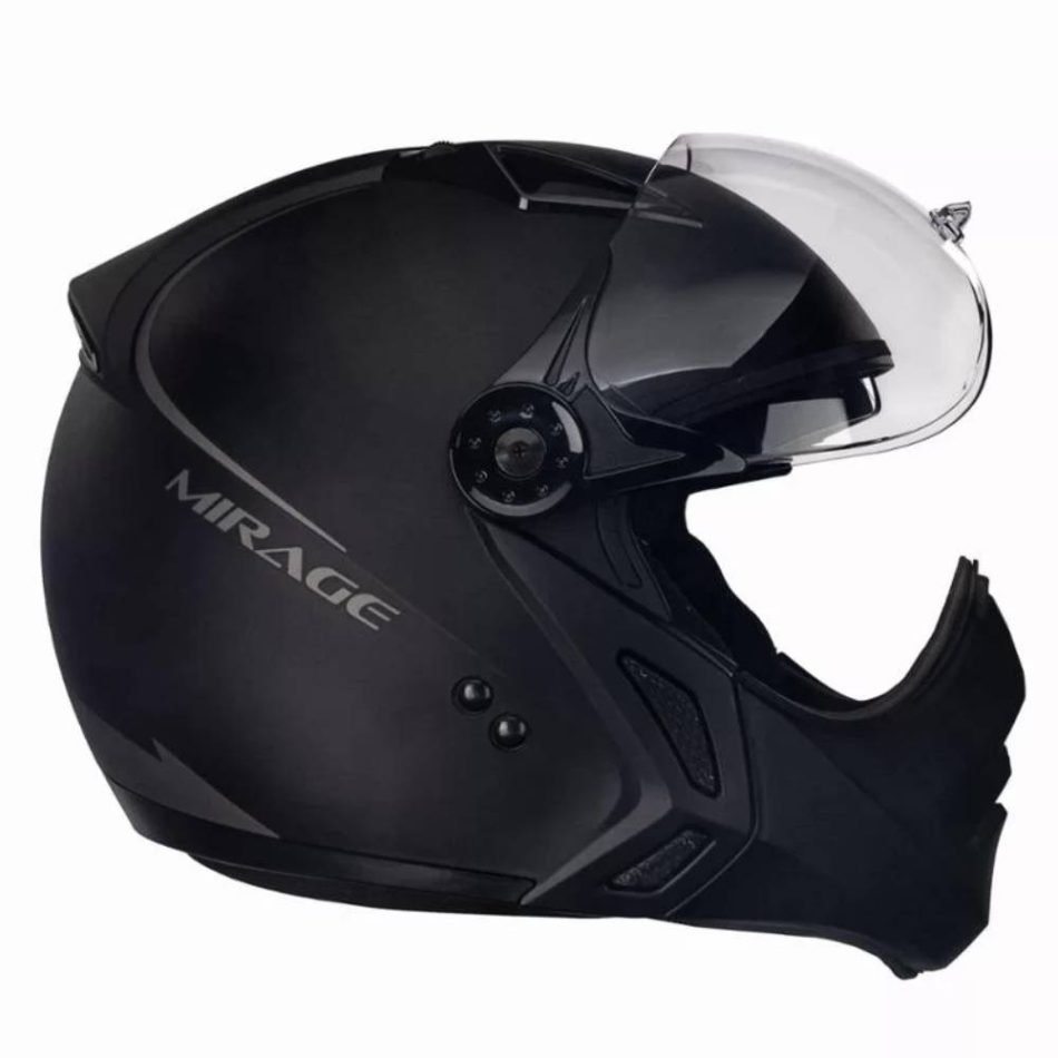 Capacete Peels Mirage Classic Preto Fosco Grafite