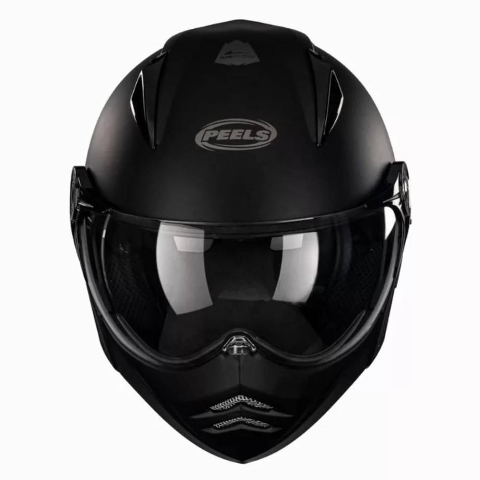 Capacete Peels Mirage Classic Preto Fosco Grafite