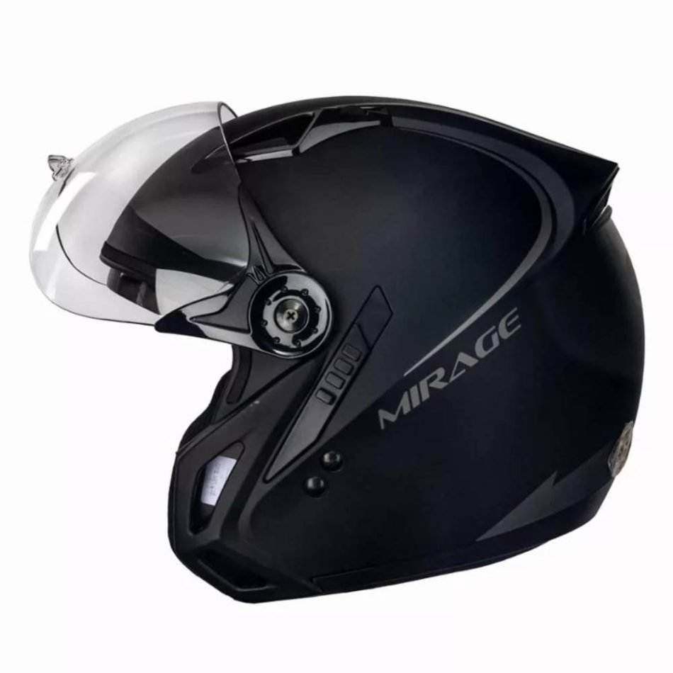 Capacete Peels Mirage Classic Preto Fosco Grafite