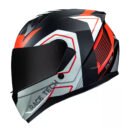 Capacete Race Tech Sector Exilio Black Orange