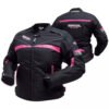 Jaqueta Nasa Laguna Preta Rosa Feminina