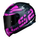 Capacete LS2 FF353 Rapid Cromo Mat/Blk/Pink