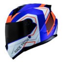 Capacete Race Tech Sector Exilio Matte Blue Orange