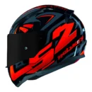 Capacete LS2 FF353 Rapid Tagline Black Orange