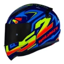 Capacete LS2 FF53 Rapid Tagline Blue Yellow