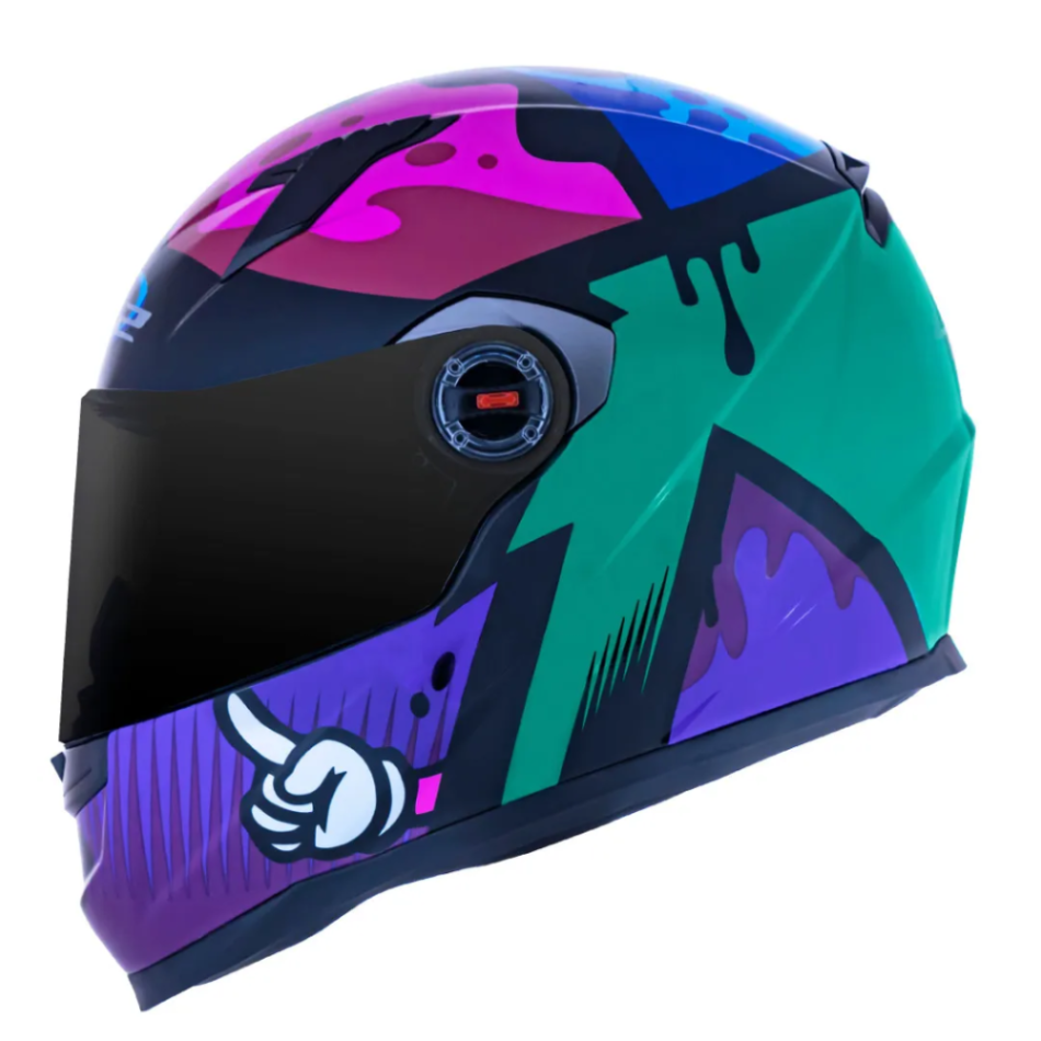 Capacete LS2 FF358 Masterpiece Turquoise