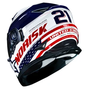 Capacete Norisk FF302 Grand Prix Usa