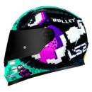 Capacete LS2 FF358 Bullet Black Blue
