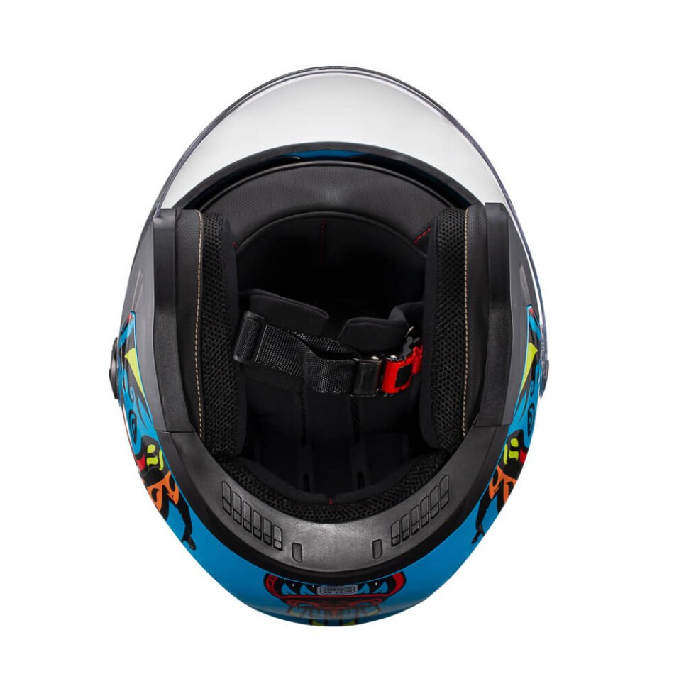 Capacete Texx Ugello Hunger Azul