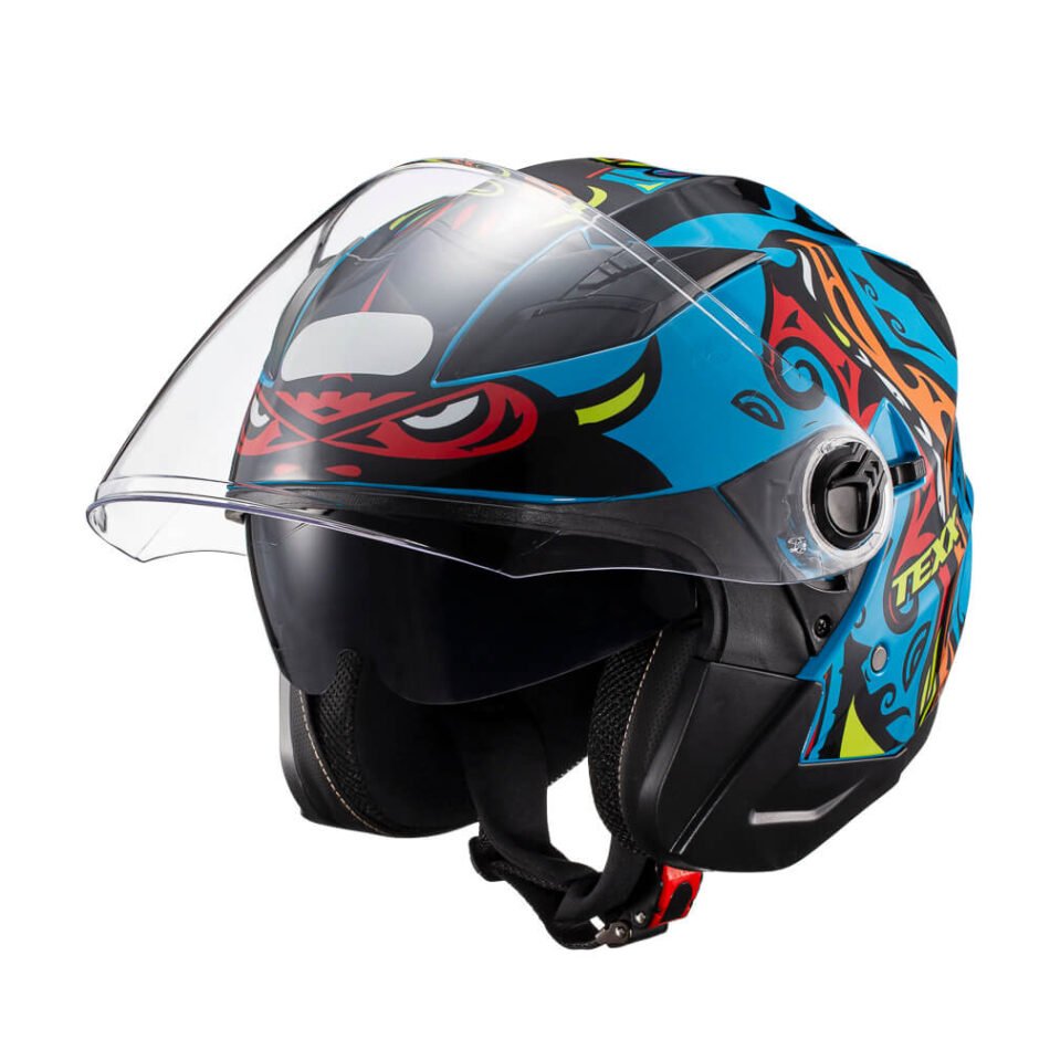 Capacete Texx Ugello Hunger Azul