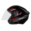 Capacete Ebf Spark Jet Sting Preto Chumbo