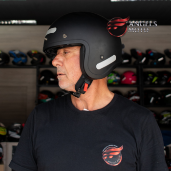 Capacete LS2 OF599 Spitfire Monocolor Matte Black