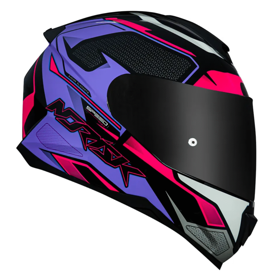 Capacete Norisk Fab FF802 Razor Speedmax Black Pink