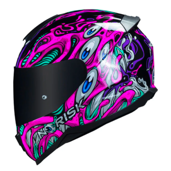 Capacete Norisk FF802 Razor Parasite Pink