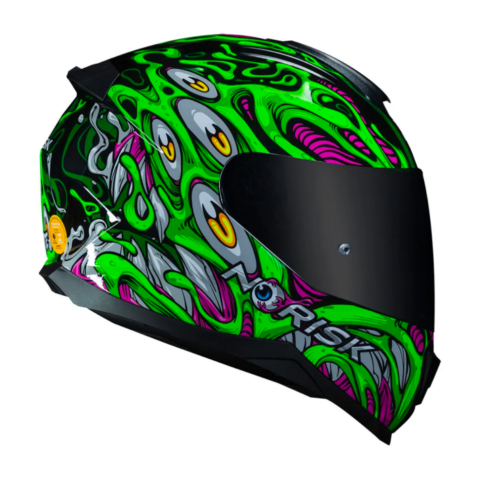 Capacete Norisk FF802 Razor Parasite Green