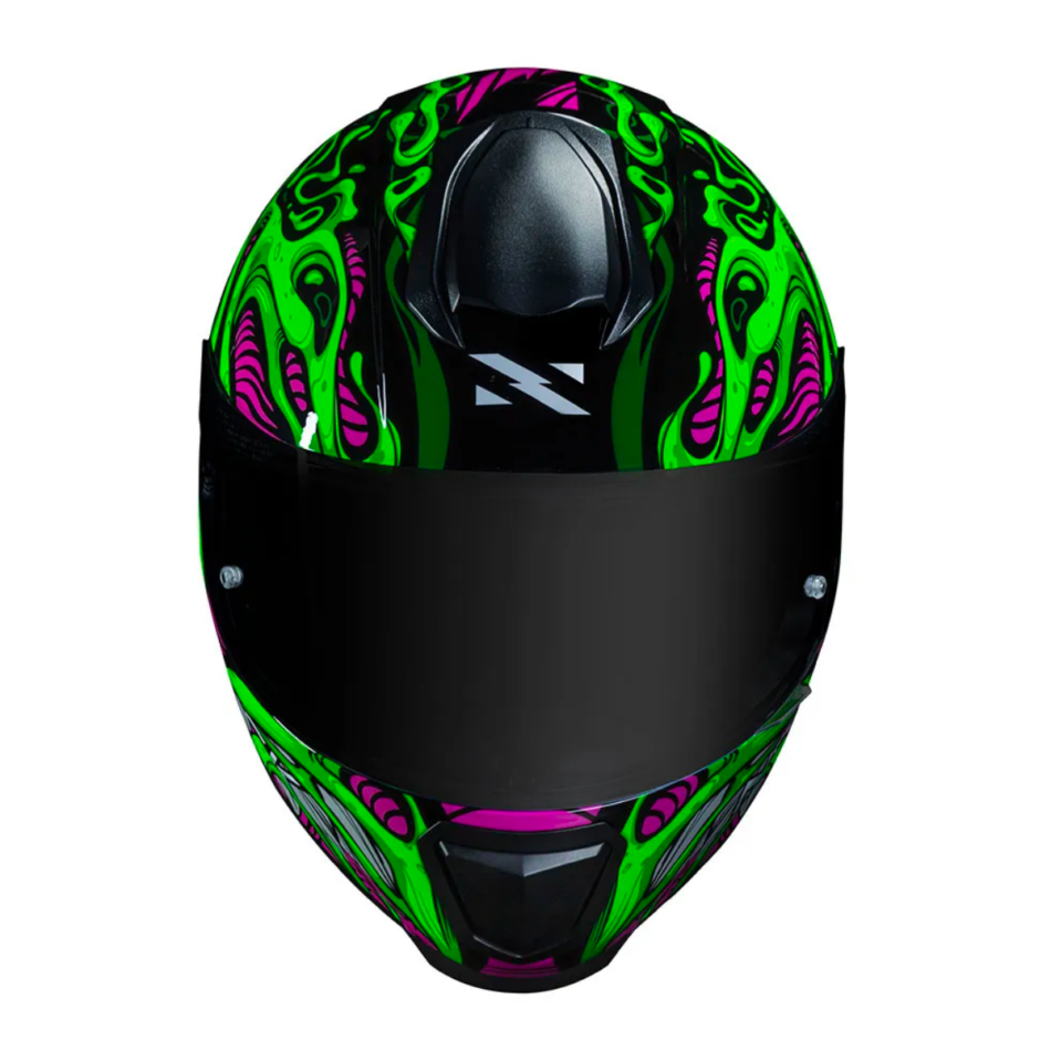 Capacete Norisk FF802 Razor Parasite Green