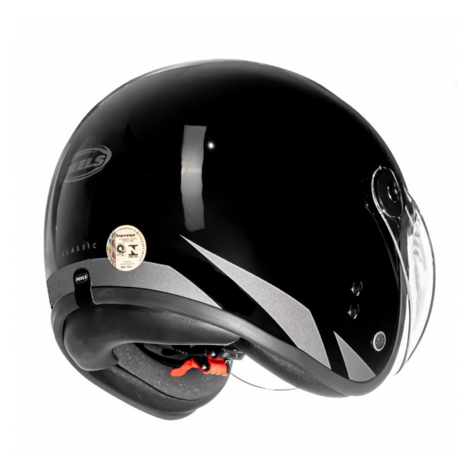 Capacete Peels Click Classic Preto Grafite