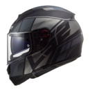 Capacete LS2 FF397 Vector FT2 Kripton Matte Black Titanium