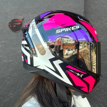 Capacete Peels Spike II 1ST Preto Pink