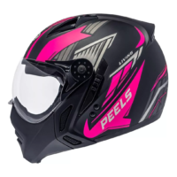 capacete-peels-mirage-living-preto-fosco-pink