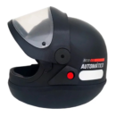 Capacete EBF Automatico Solid Preto Fosco