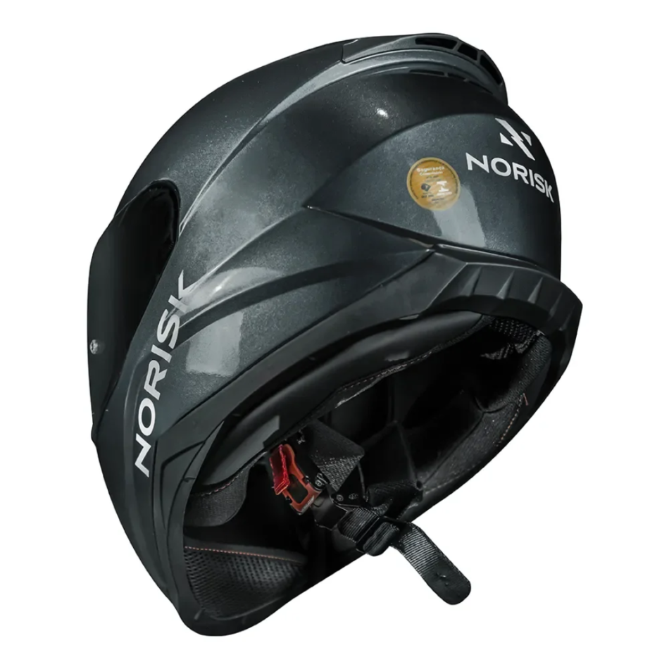 Capacete Norisk Fab FF802 Razor Solid Titanio