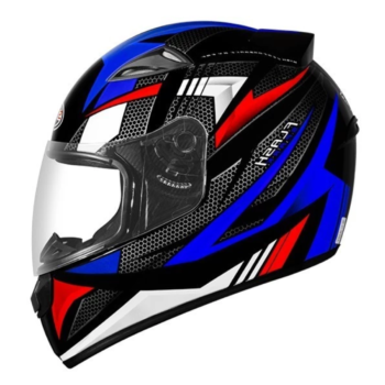 Capacete Ebf New Spark Flash Preto Azul