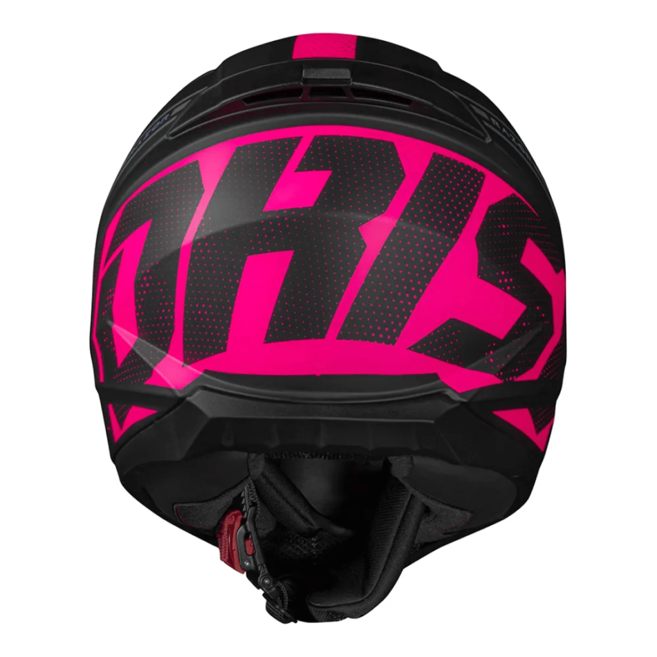 Capacete Norisk Fab FF802 Razor Full Matte Black Pink